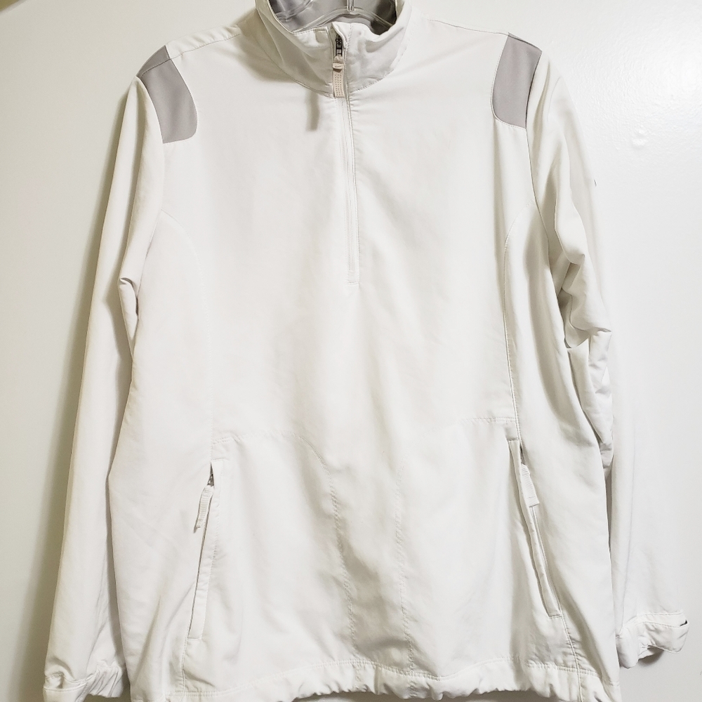 Nike Golf White Lightweight Windshirt